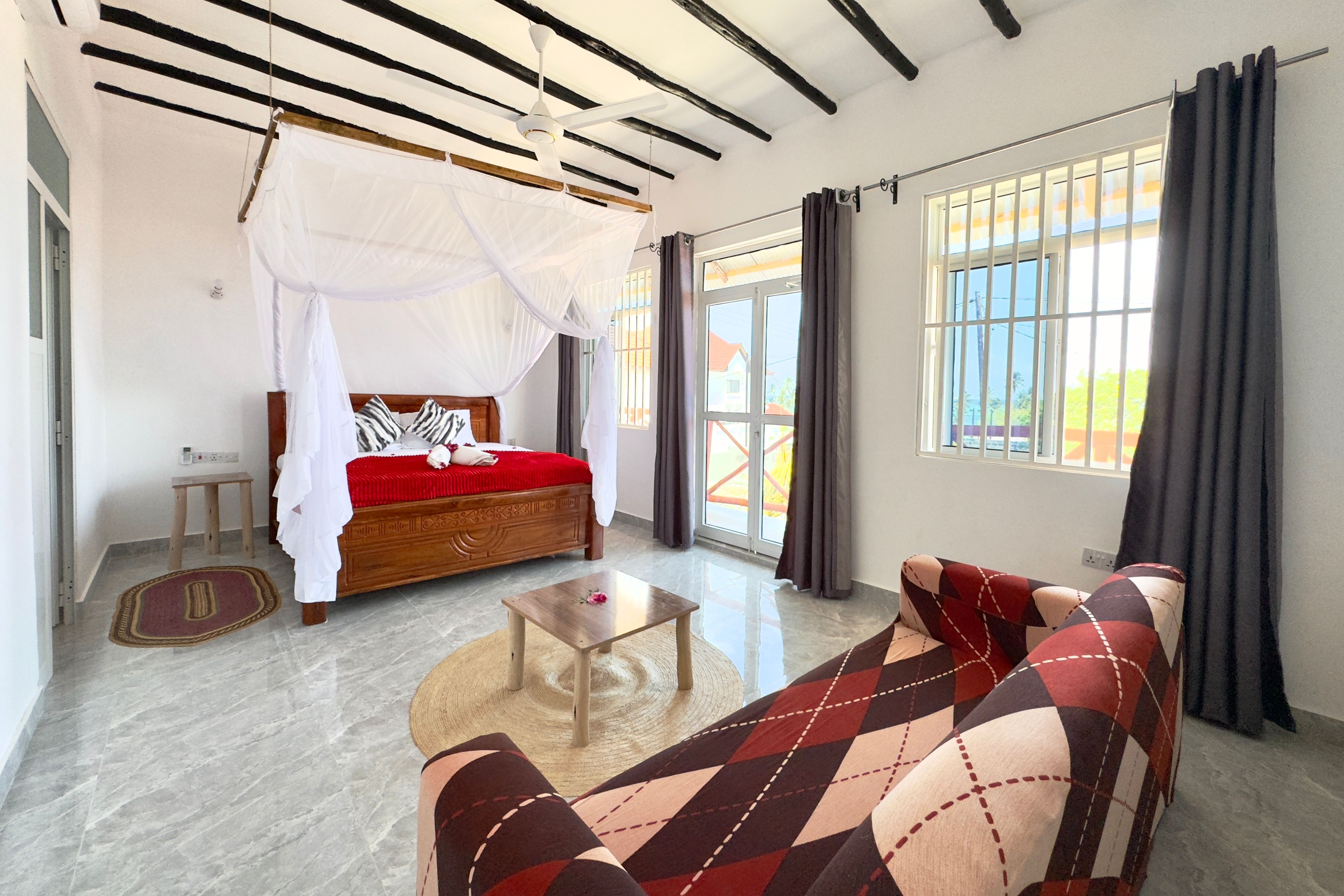 Double Room with Air condition and Pool View